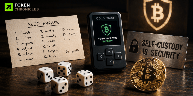 Bitcoin Holders Turn to Dice-Based Seed Generation as Coldcard Exploit Sparks Self-Custody Rethink