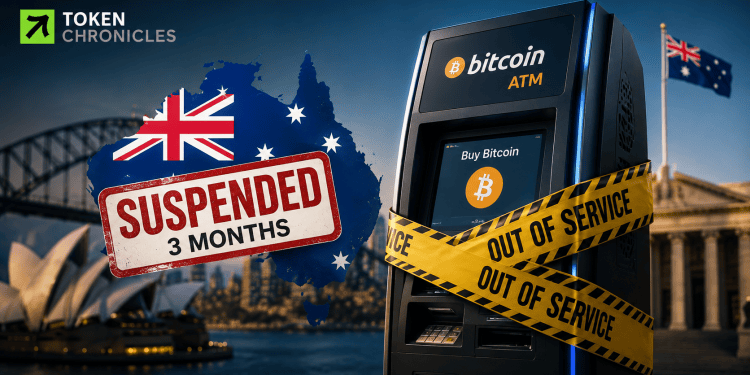 Australia Suspends Cryptolink’s 96 Bitcoin ATMs for Three Months