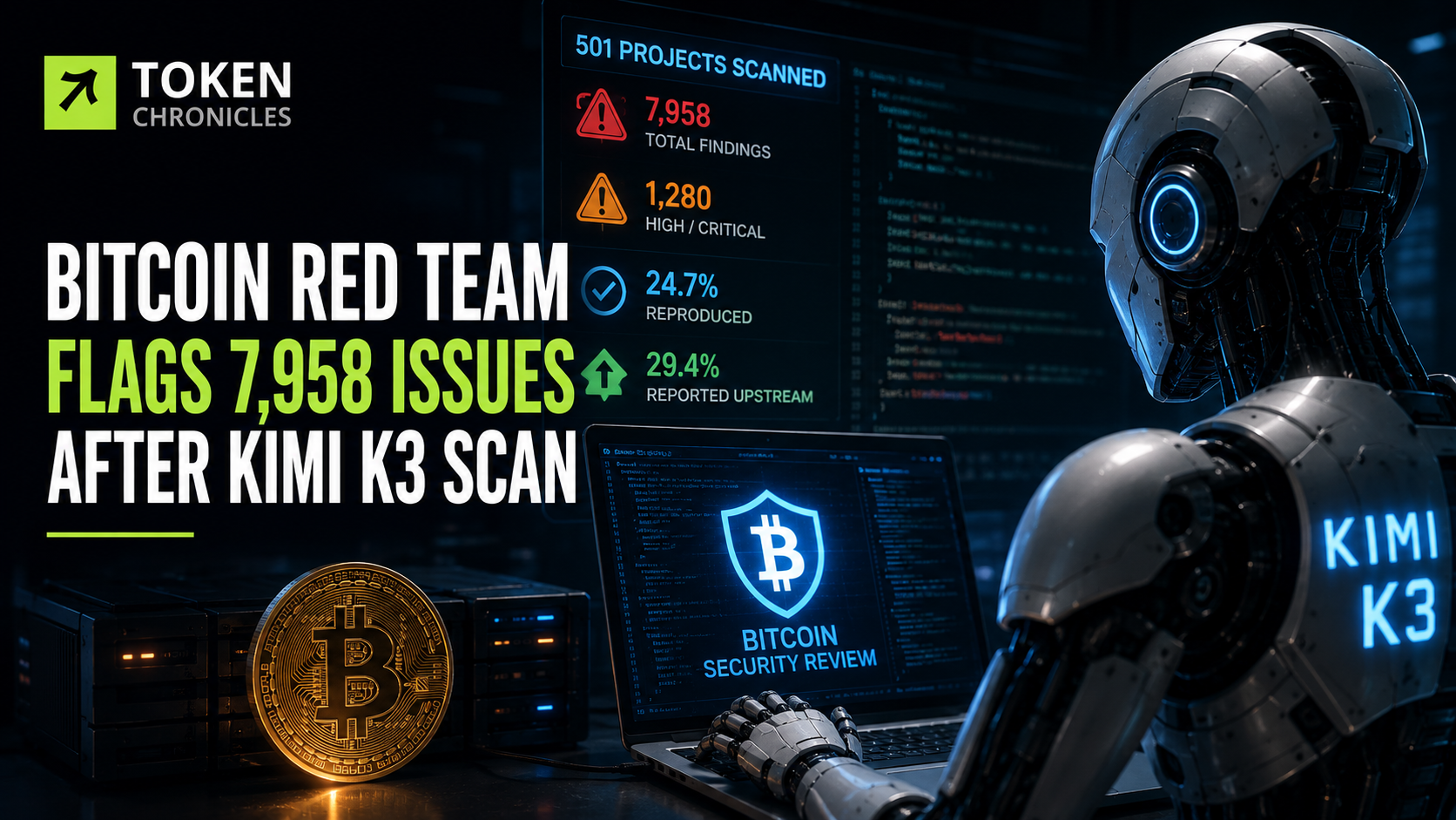 Bitcoin Red Team Finds 7,958 Potential Issues Across 501 Open-Source Projects