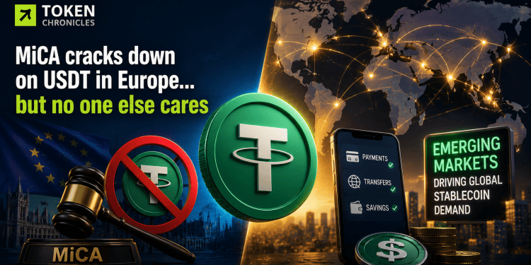 MiCA Restricts USDT in Europe, but Global Demand Remains Strong
