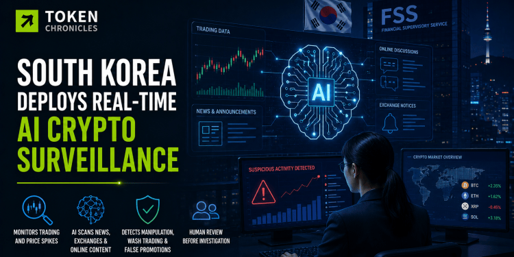 South Korea Deploys Real-Time AI System to Detect Crypto Market Manipulation