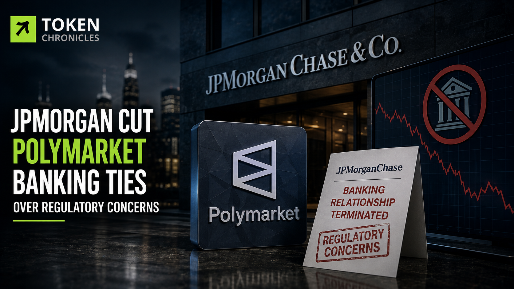 JPMorgan Cut Banking Ties With Polymarket Over Regulatory Concerns: Report