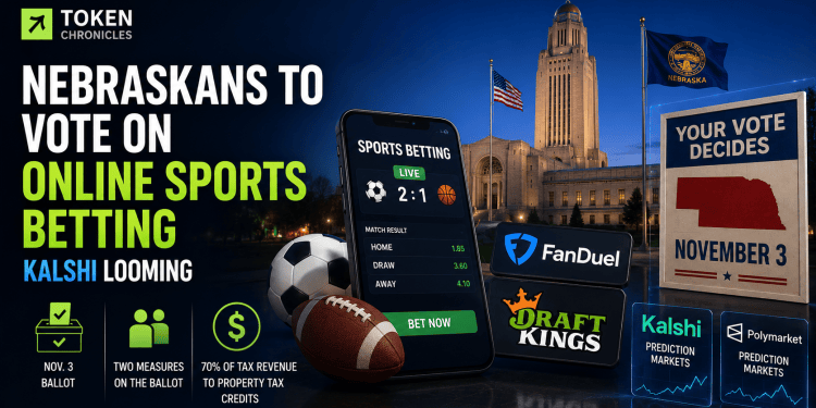 Nebraska Voters to Decide Online Sports Betting as Prediction Markets Expand