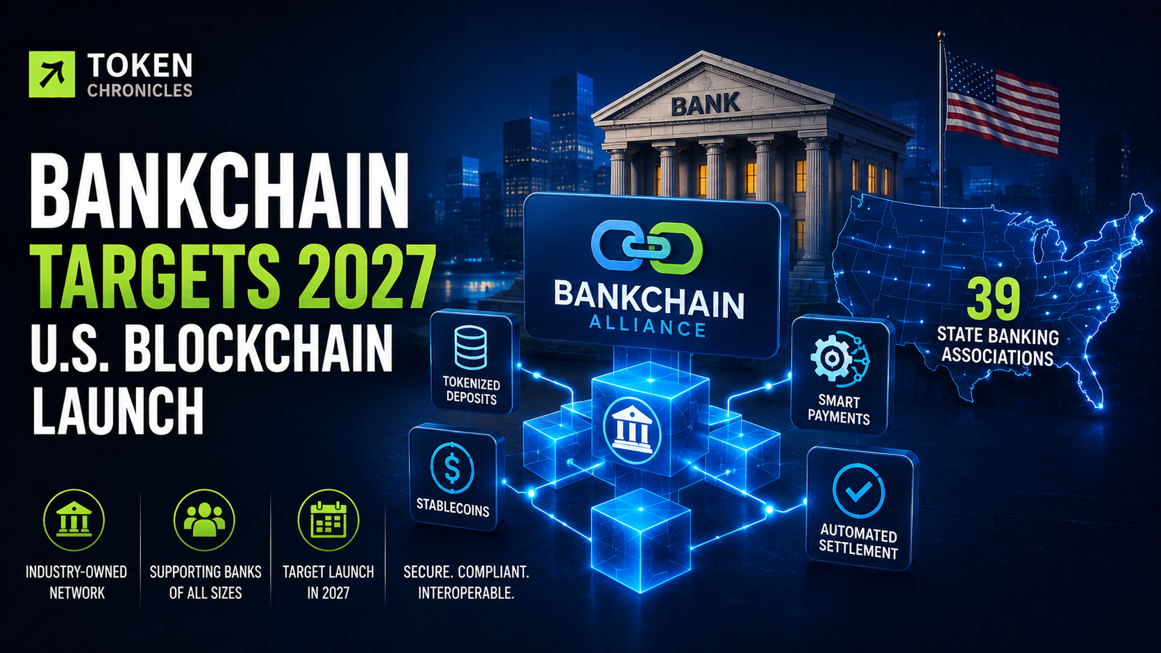 BankChain Targets 2027 Launch for U.S. Bank-Owned Blockchain Network