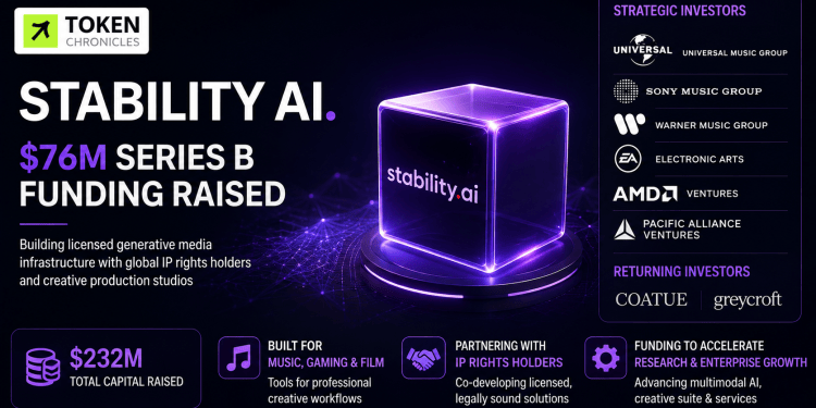 Stability AI Raises $76M to Build Licensed Generative Media Infrastructure