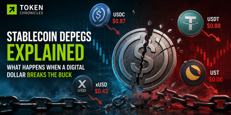 Stablecoin Depegs Explained: What Happens When a Digital Dollar Loses Its $1 Peg?