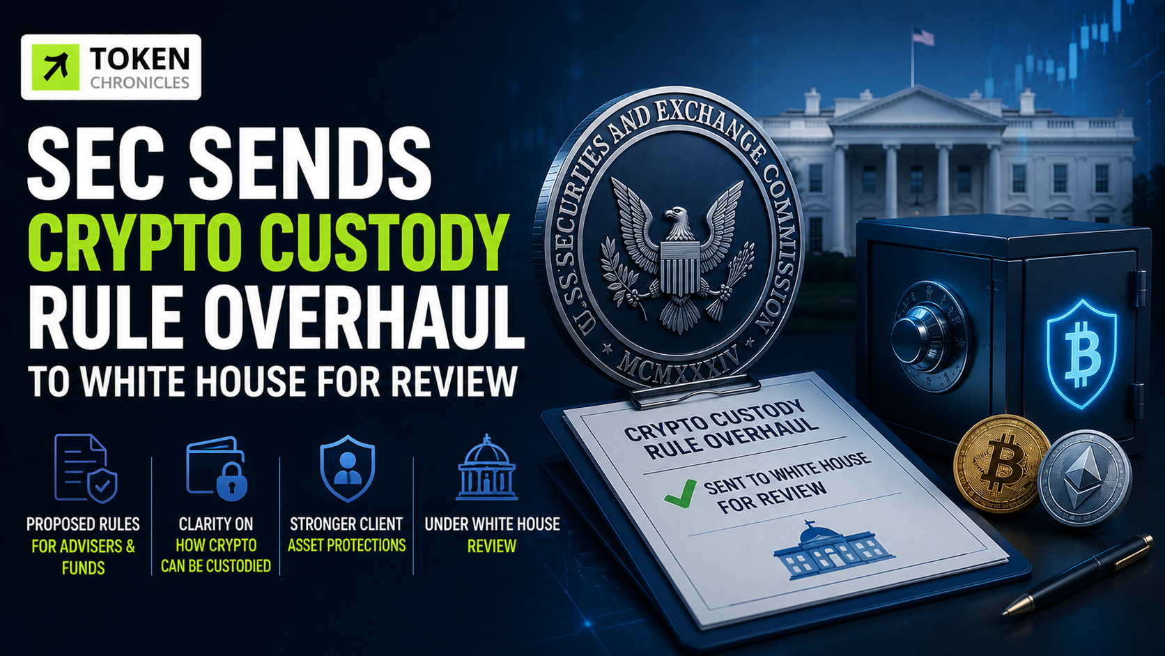 SEC Sends Proposed Crypto Custody Overhaul to White House for Review