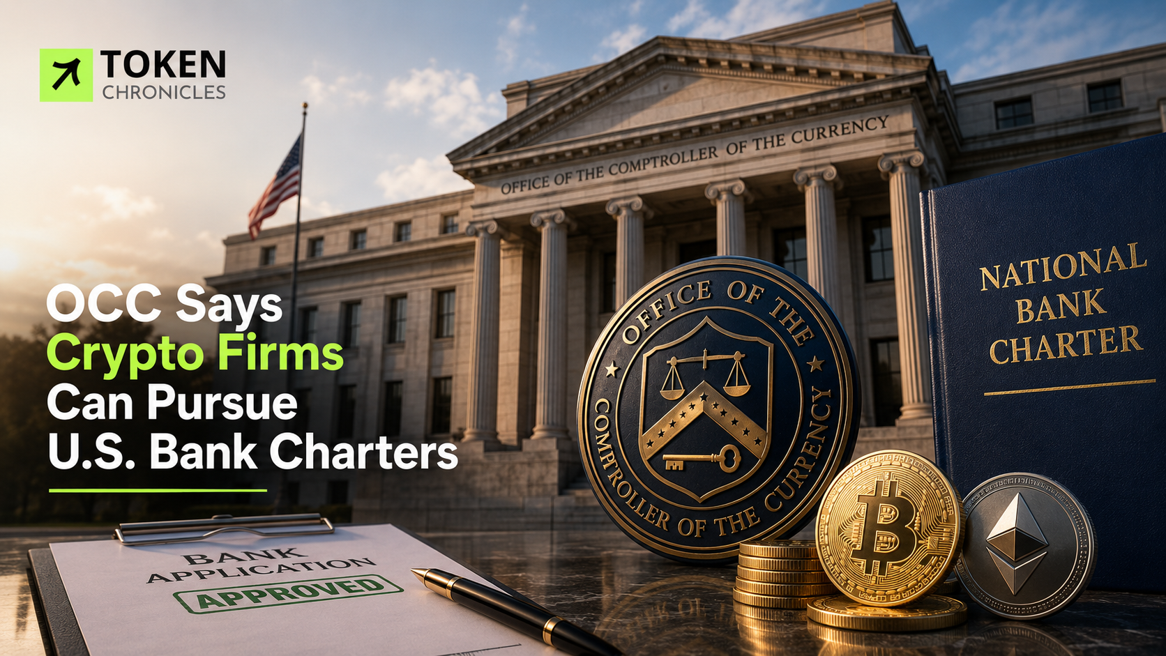OCC Opens the Door for Crypto Companies Seeking U.S. Bank Charters