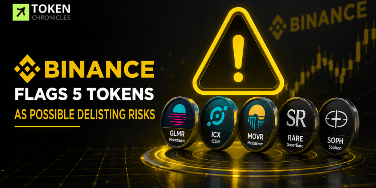 Binance Flags Five Tokens as Potential Delisting Risks