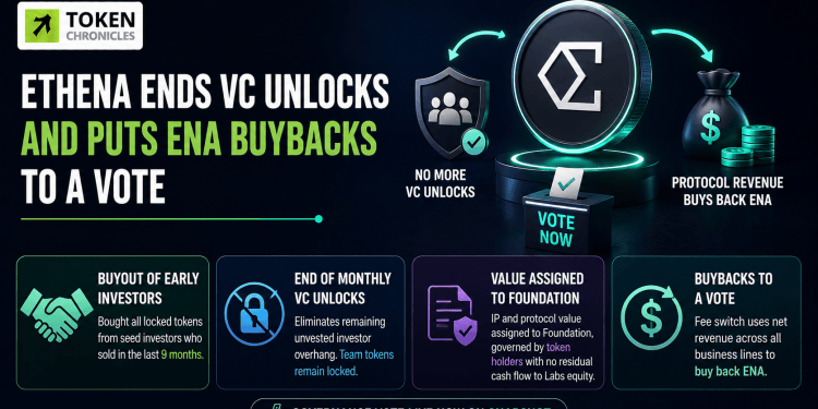 Ethena Moves to End VC Unlocks and Consider ENA Buybacks