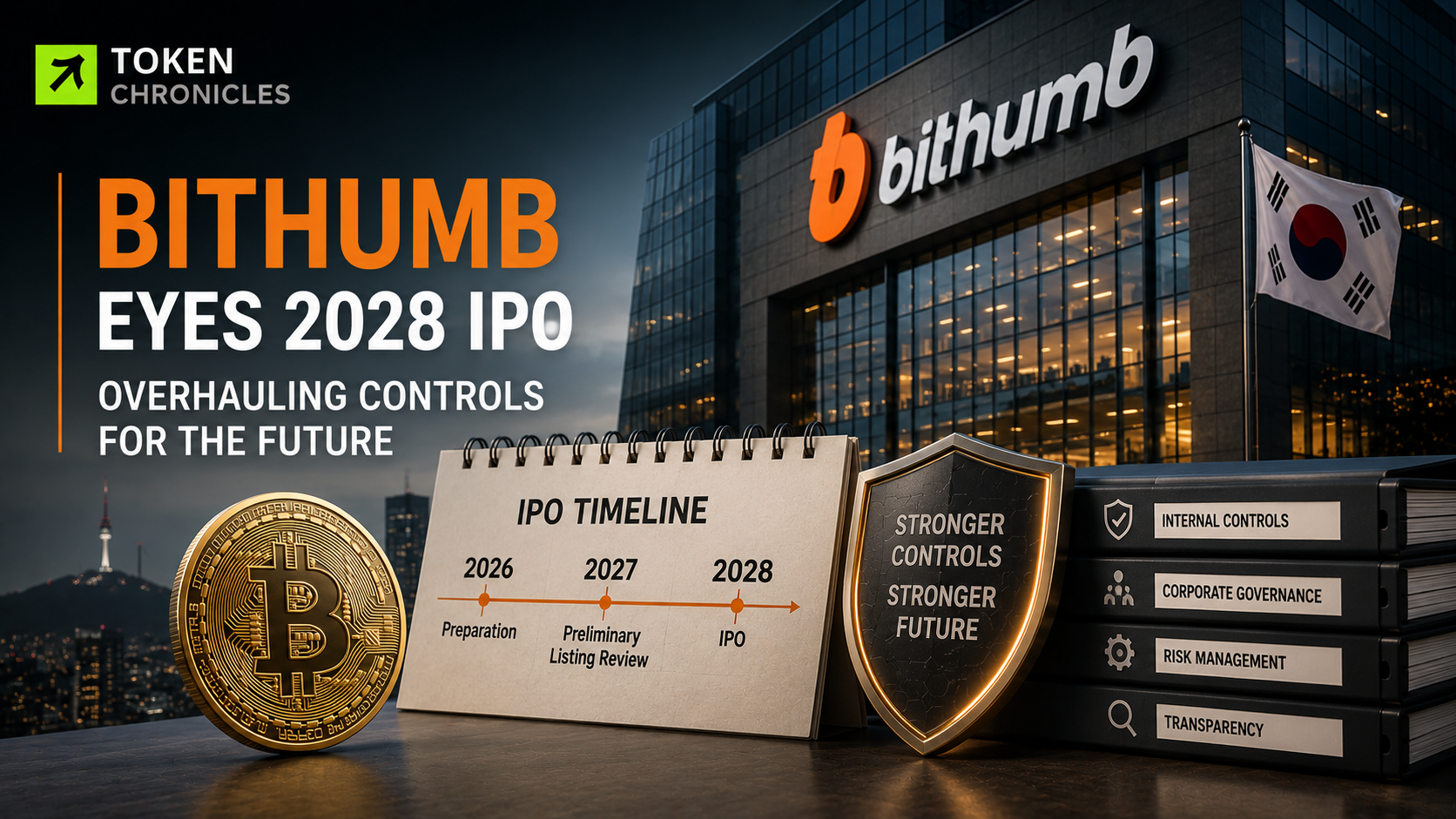 Bithumb Targets 2028 IPO as South Korean Crypto Exchange Strengthens Internal Controls