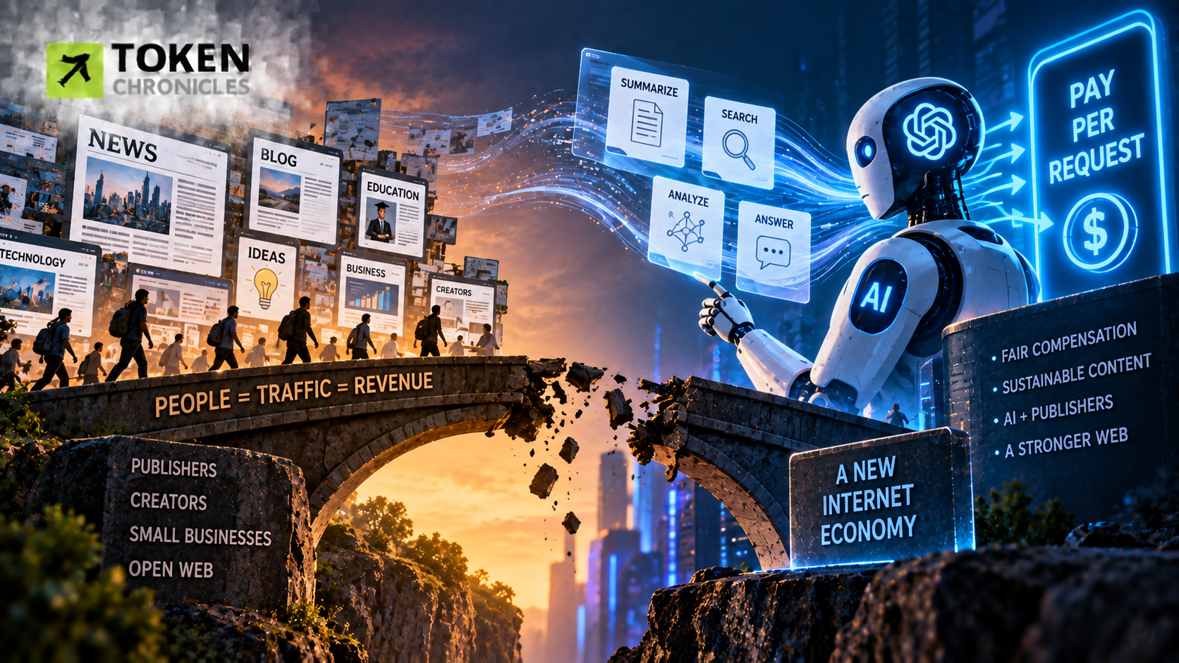 How AI Is Disrupting the Internet’s Economic Model