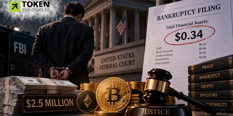 Virginia Man Convicted After Reporting Just $0.34 in Assets Despite Hidden Crypto Fortune