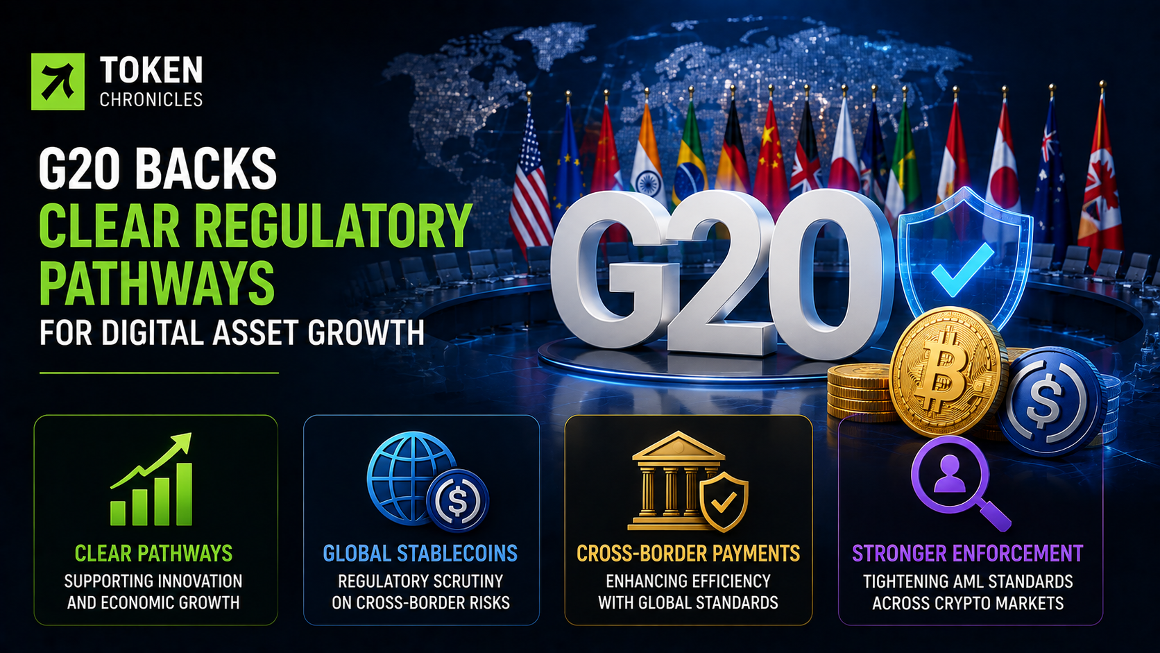 G20 Supports Clearer Digital Asset Rules to Encourage Growth