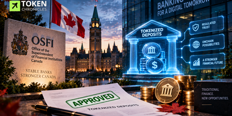 Canada’s Banking Regulator Clears Tokenized Deposits, Opening Door to Onchain Finance