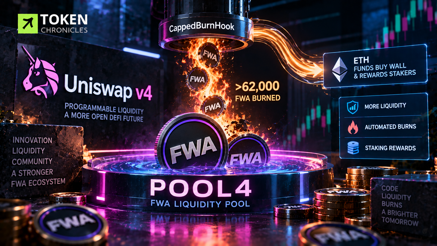 Developers Introduce First POOL4 Liquidity Pool for FWA on Uniswap v4