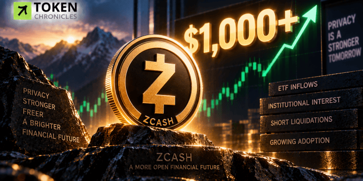 Zcash Surges Above $1,000 as Privacy Narrative Gains Momentum