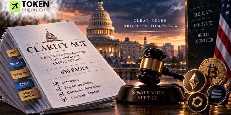 Revised Clarity Act Brings New DeFi Rules Ahead of Key Senate Vote