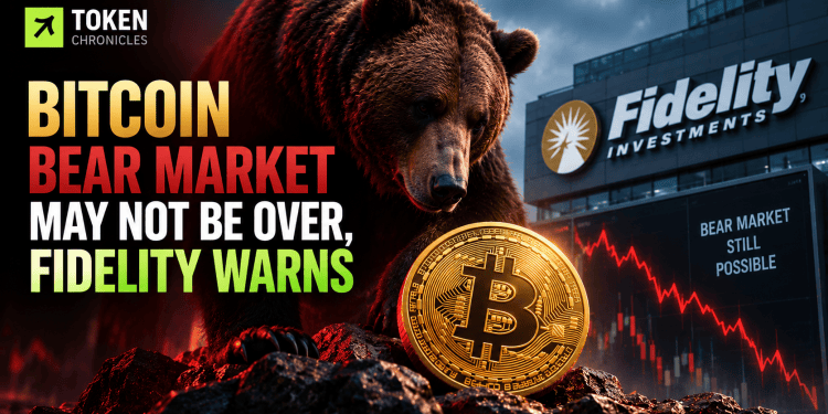 Fidelity Warns Bitcoin’s Bear Market May Still Have Further to Run