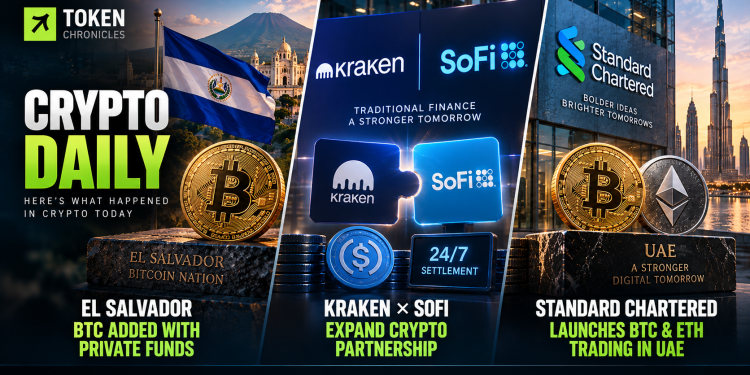 Crypto Daily: El Salvador, Kraken and Standard Chartered Make Key Moves