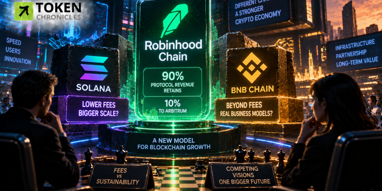 Robinhood Chain Fee Debate Puts Solana, Arbitrum and BNB Chain in Spotlight