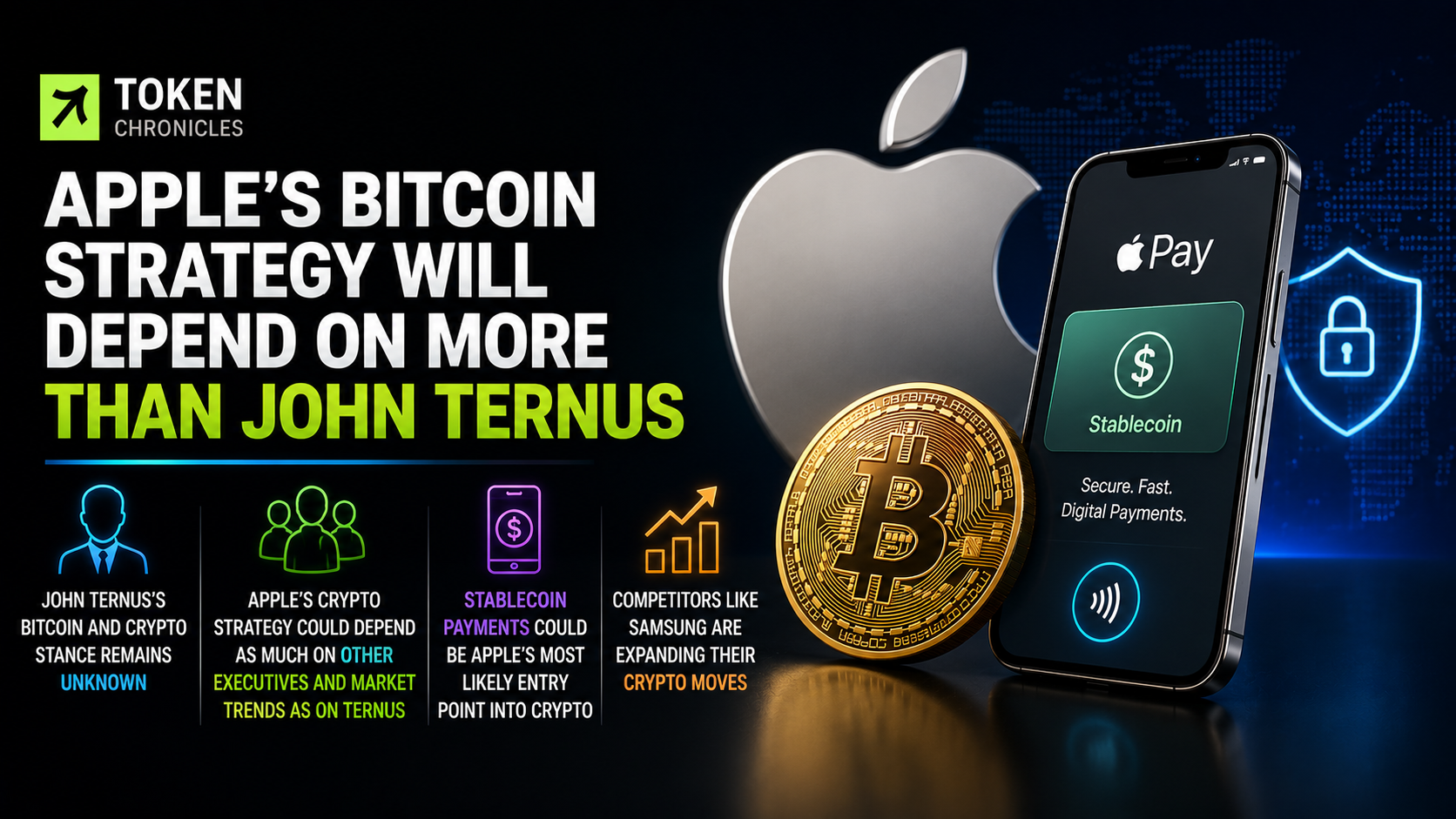 Apple’s Crypto Future May Depend on More Than Its New CEO