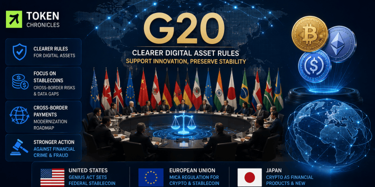 G20 Pushes for Clearer Digital Asset Rules While Balancing Innovation and Stability